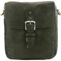 Vintage green camera bag