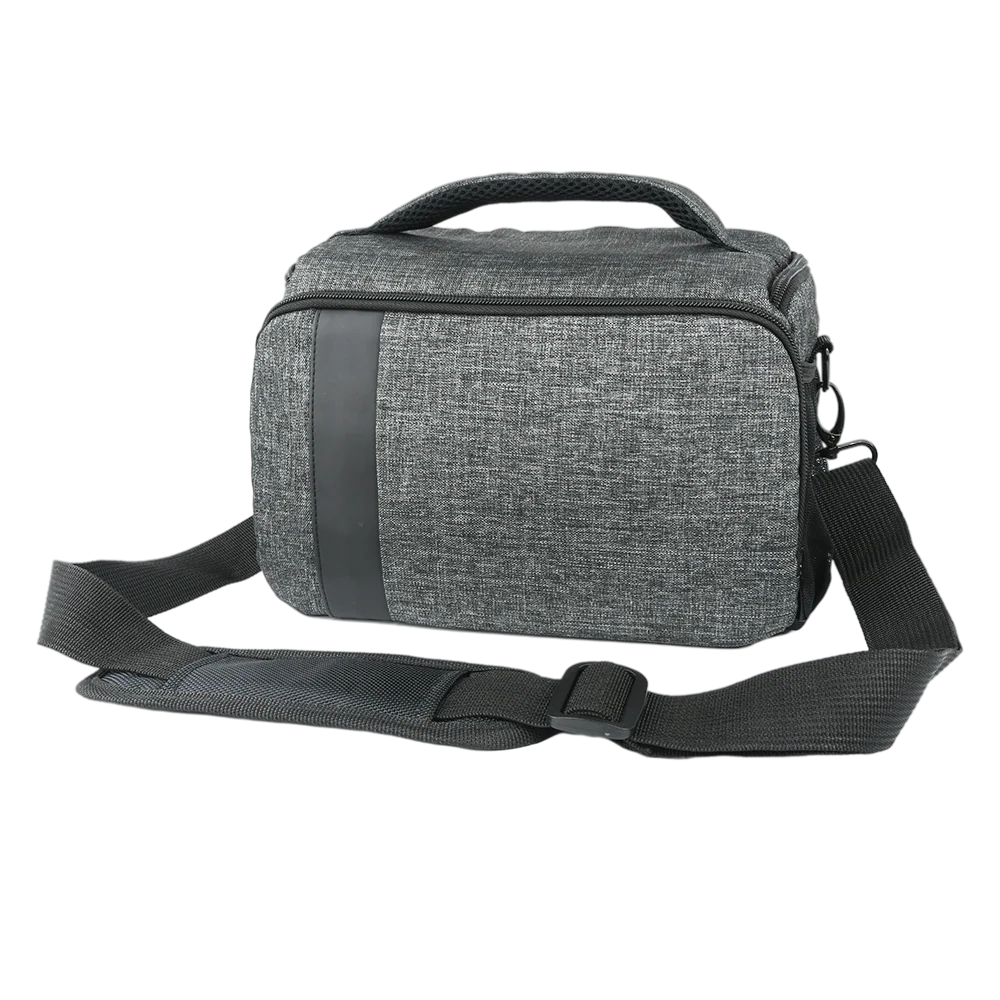 Medium-sized camera bag suitable for small to medium-sized cameras.