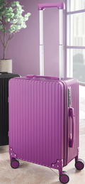 Vibrant Hard-Shell Spinner Luggage