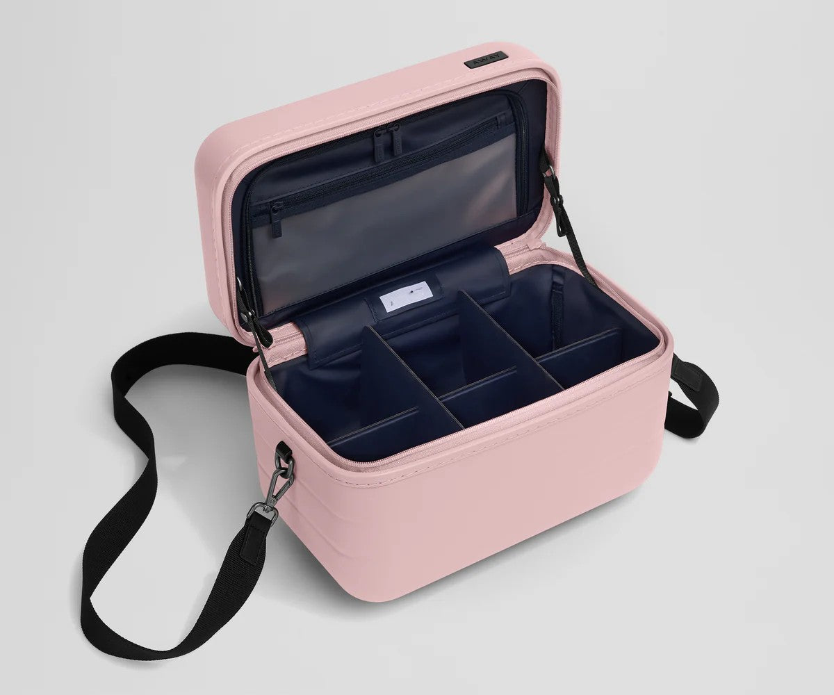 Hard Shell Polycarbonate Travel Train Case with Shoulder Strap