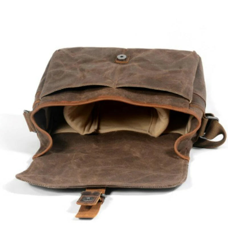 Waterproof crossbody camera bag